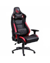 CADEIRA GAMER MAD RACER V10 PRETO COM DETALHES EM VERMELHO - MADV10VMGL PCYES