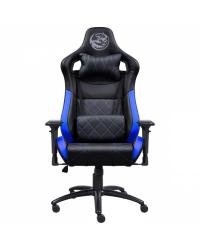 CADEIRA GAMER MAD RACER V10 PRETO COM DETALHES EM AZUL - MADV10AZGL PCYES