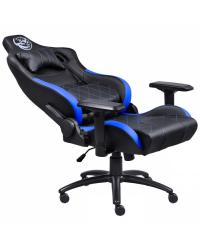 CADEIRA GAMER MAD RACER V10 PRETO COM DETALHES EM AZUL - MADV10AZGL PCYES