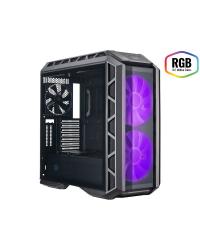 GABINETE MASTERCASE H500P -  ATX MID-TOWER 2 FANS RGB DE 200MM NA FRENTE E LATERAL DE VIDRO TEMPERADO - MCM-H500P-MGNN-S