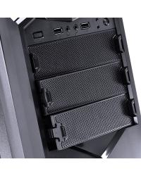 GABINETE GAMER VX GAMING AQUILA COM PRETO