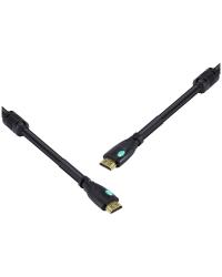 CABO HDMI 2.0 4K ULTRA HD 3D CONEXÃO ETHERNET COM FILTRO 10 METROS - H20F-10