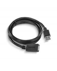 CABO EXTENSOR USB A 2.0 MACHO PARA USB A 2.0 FEMEA 28AWG PURO COBRE 1 METRO - PUAMF2-1