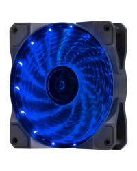 FAN/COOLER VX GAMING V.LUMI 15 PONTOS DE LED 120X120 AZUL - VLUMI15B