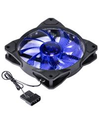 FAN/COOLER VX GAMING V.LUMI 15 PONTOS DE LED 120X120 AZUL - VLUMI15B