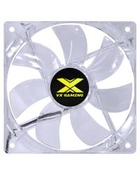 FAN/COOLER VX GAMING V.LIGHT 4 PONTOS DE LED 120X120 AZUL - VLIGHTB