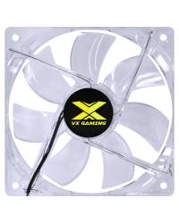 FAN/COOLER VX GAMING V.LIGHT 4 PONTOS DE LED 120X120 AZUL - VLIGHTB