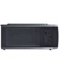 GABINETE MID-TOWER NOVA PLUS PRETO COM 3 FANS LED RGB LATERAL EM ACRÍLICO - NOVPTRGB3FCA