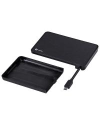 CASE EXTERNO PARA HD 2.5" USB 3.1 TIPO C TYPE C PRETO TOOLLESS TOOLFREE - CH25-C31TL