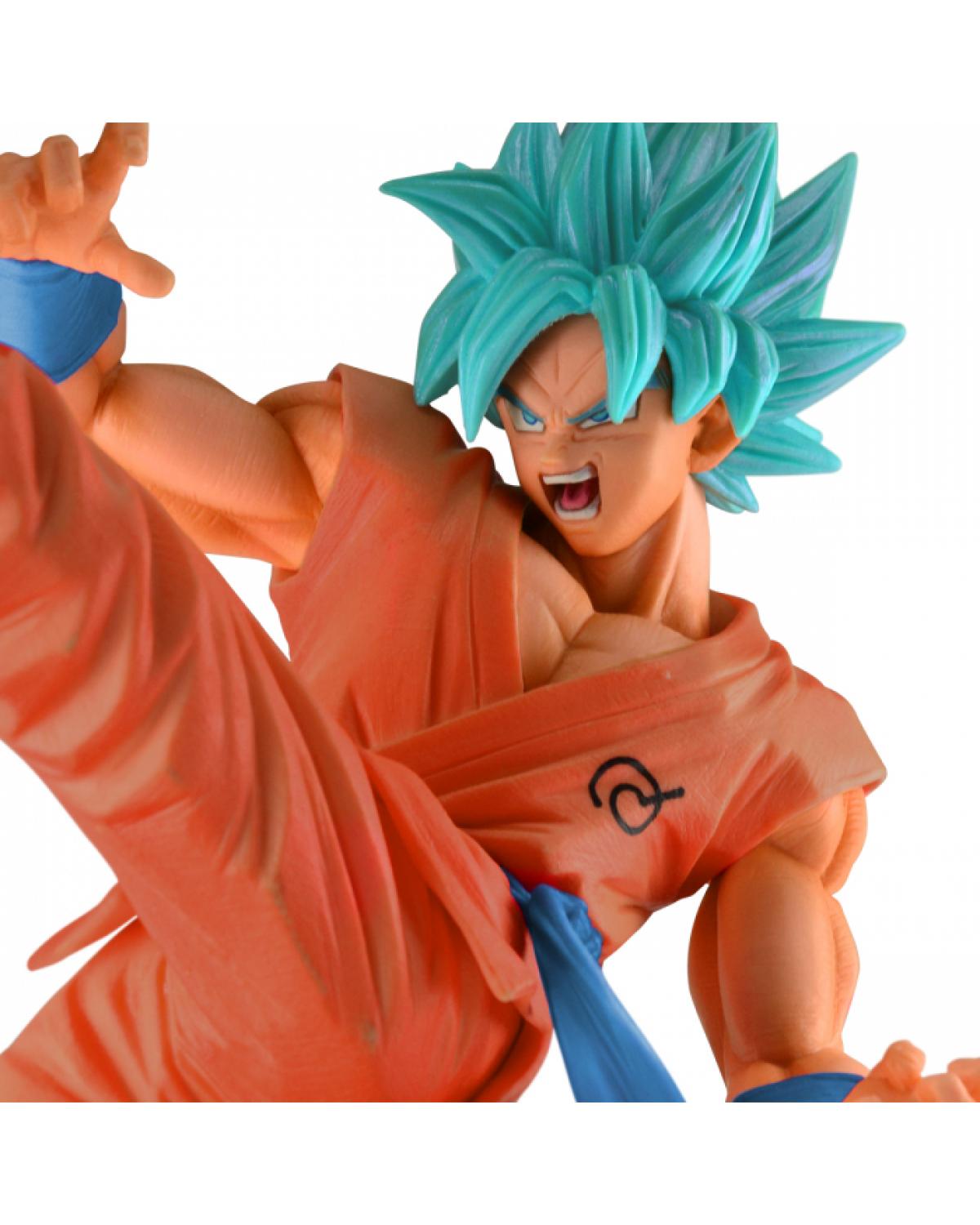 Boneco Dragon Ball Goku Super Saiyajin Blue Versão Especial em