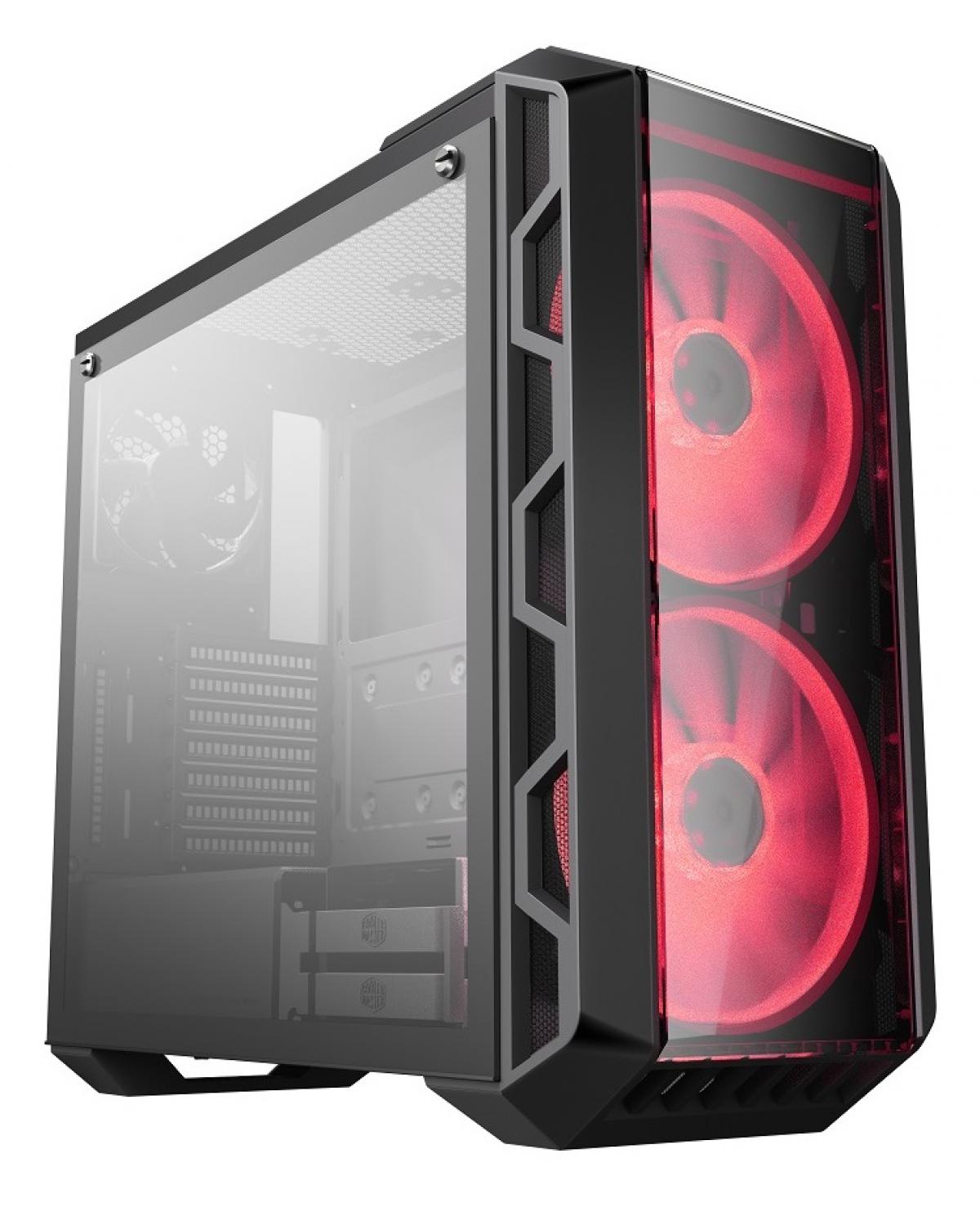 GABINETE MASTERCASE H500 - RGB - VIDRO - MCM-H500-IGNN-S00