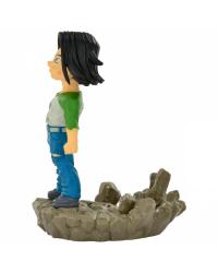 BONECO DRAGON BALL SUPER - ANDROID NUMERO 17 - DIORAMA WCF REF.28542/28546