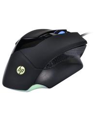 MOUSE HP GAMER USB SENSOR AVAGO A3050 1000/4000 DPI G200 PRETO