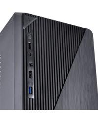 GABINETE OFFICE OP-2 PRETO - MICRO ATX, USB 3.0 TOOL LESS NAS TAMPAS LATERAIS