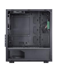 GABINETE MID-TOWER TERRA 2 FANS COM LATERAL ACRILICA PRETO - TERPT2FCA