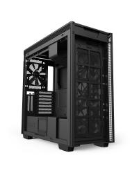 GABINETE ATX MID-TOWER - H710I MATTE BLACK - COM CONTROLADORA DE FANS + 2 FITAS DE LED - CA-H710I-B1