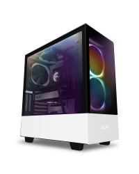 GABINETE ATX MID-TOWER - H510 ELITE WHITE - FRONTAL DE VIDRO + 2 FANS RGB + FITA DE LED - CA-H510E-W1