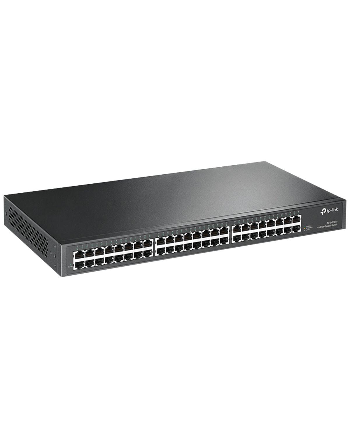 SWITCH MONTÁVEL EM RACK GIGABIT DE 48-PORTAS 10/100/1000 TL-SG1048 SMB