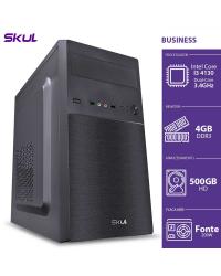 COMPUTADOR BUSINESS B300 - I3 4130 3.4GHZ 4GB DDR3 HD 500GB HDMI/VGA FONTE 300W PFC ATIVO