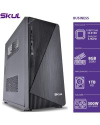 COMPUTADOR BUSINESS B300 - I3 4130 3.4GHZ 4ªGER MEM 8GB DDR3 HD 1TB HDMI/VGA FONTE 200W