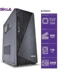 COMPUTADOR BUSINESS B500 - I5 4570 3.2GHZ 8GB DDR3 HD 1TB HDMI/VGA FONTE 300W