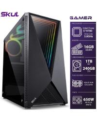 COMPUTADOR GAMER 7000 - I7 9700 3.0GHZ 9ª GER. MEM. 16GB DDR4 SSD 240GB HD 1TB FONTE 650W BRONZE