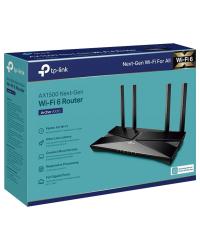 ROTEADOR WIRELESS AX1500 WI-FI 6 DUAL BAND 2,4/5GHZ ARCHER AX10