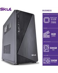 COMPUTADOR BUSINESS B300 - I3 4130 3.4GHZ 8GB DDR3 HD 500GB HDMI/VGA FONTE 200W