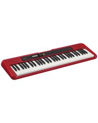 TECLADO MUSICAL CASIOTONE BASICO DIGITAL VERMELHO CT-S200RDC2-BR