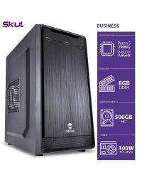 COMPUTADOR BUSINESS B500 - RYZEN 5 2400G 3.6GHZ 8GB DDR4 HD 500GB HDMI/VGA FONTE 300W