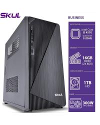 COMPUTADOR BUSINESS B500 - I5 4570 3.2GHZ 16GB DDR3 (2X 8GB) HD 1TB HDMI/VGA FONTE 200W