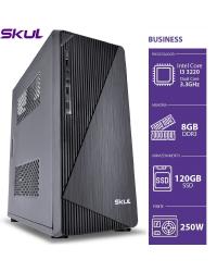 COMPUTADOR BUSINESS B300 - I3 3220 3.3GHZ MEM 8GB DDR3 SSD 120GB HDMI/VGA FONTE 200W