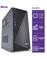 COMPUTADOR BUSINESS B500 - I5 3470 3.2GHZ 8GB DDR3 SSD 240GB HDMI/VGA FONTE 300W