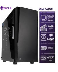 COMPUTADOR GAMER 7000 - I7 9700F 3.0GHZ 9ª GER. SEM VÍDEO INTEGRADO MEM. 16GB DDR4 (2X 8GB) SSD 240GB HD 1TB FONTE 600W