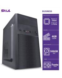 COMPUTADOR BUSINESS B500 - RYZEN 5 3400G 3.7GHZ 4GB DDR4 HD 500GB HDMI/VGA FONTE 300W