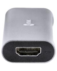 HUB USB TIPO C / TYPE C 5 EM 1 COM 2 USB 3.0 + HDMI + LEITOR DE CARTÃO SD E TF- HC-5