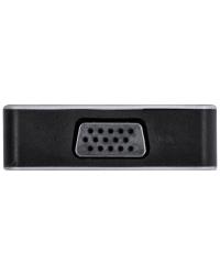 HUB USB TIPO C / TYPE C 5 EM 1 COM 2 HDMI + VGA + USB 3.0 + POWER DELIVERY (PD) 60W - HC-5VGA