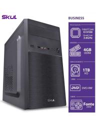 COMPUTADOR BUSINESS B300 - I3 9100 3.6GHZ MEM 4GB DDR4 HD 1TB HDMI/VGA DVD-RW FONTE 200W LINUX