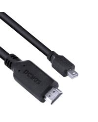 CABO MINI DISPLAYPORT MACHO PARA HDMI 2.0 MACHO 2 METROS - PMDPH4K-2