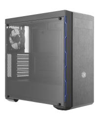 GABINETE MASTERBOX MB600L BORDA BLUE COM ODD - MCB-B600L-KA5N-S01