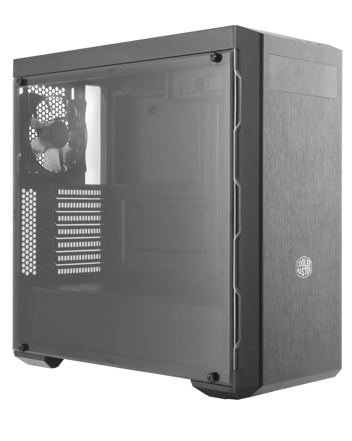 GABINETE MASTERBOX MB600L - COM ODD - BORDA CINZA -  MCB-B600L-KA5N-S02