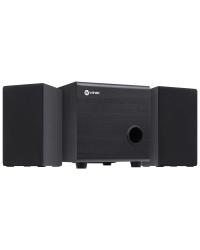 CAIXA DE SOM 2.1 TUNE 16W SUBWOOFER + 2 CAIXAS SATÉLITE EM MADEIRA - CXTU16W