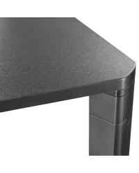 SUPORTE PARA MONITOR REGULAGEM DE ALTURA MODULAR 17" 32" PLMSM01P - BASE DE MADEIRA