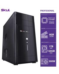 COMPUTADOR PROFISSIONAL P700 - I7 9700F 3.0GHZ MEM 8GB DDR4 SSD 120GB HD 1TB SEM VIDEO INTEGRADO FONTE 500W