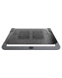 BASE PARA NOTEBOOK U2 PLUS V2 - ALUMÍNIO- 2 FANS - 80 MM - MNX-SWUK-20FNN-R1