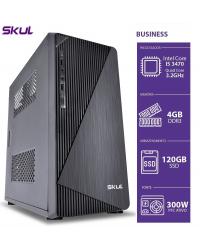 COMPUTADOR BUSINESS B500 - I5 3470 3.2GHZ 4GB DDR3 SSD 120GB HDMI/VGA FONTE 300W PFC ATIVO