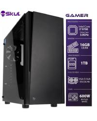 COMPUTADOR GAMER 7000 - I7 9700 3.0GHZ 16GB DDR4 SSD 1TB FONTE 600W WHITE