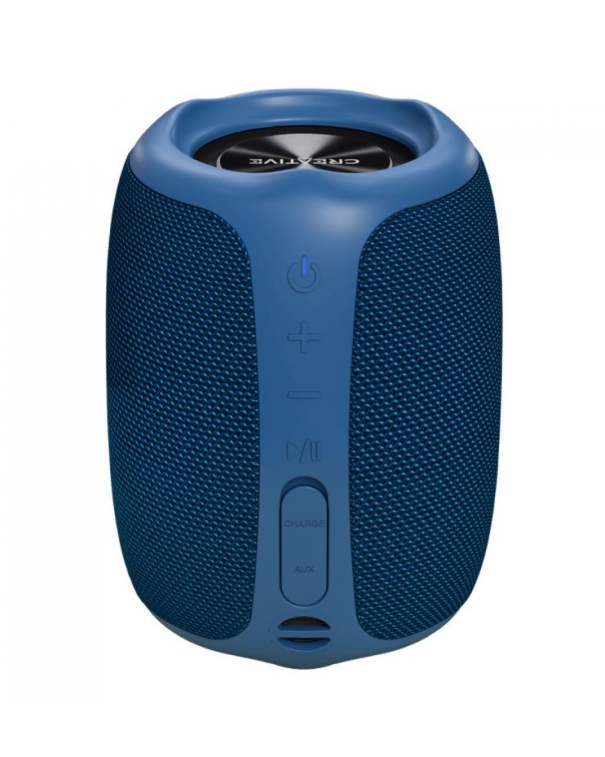 CAIXA DE SOM PORTÁTIL - MUVO PLAY - À PROVA D"ÁGUA - BLUETOOTH/P2 - AZUL - 51MF8365AA001