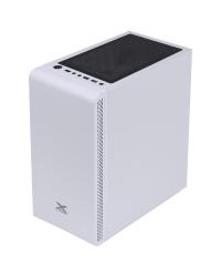 GABINETE GAMER VX GAMING VAUX COM JANELA EM VIDRO TEMPERADO - BRANCO