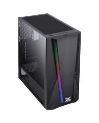 GABINETE GAMER VX GAMING FEUX RGB COM JANELA ACRILICA - PRETO